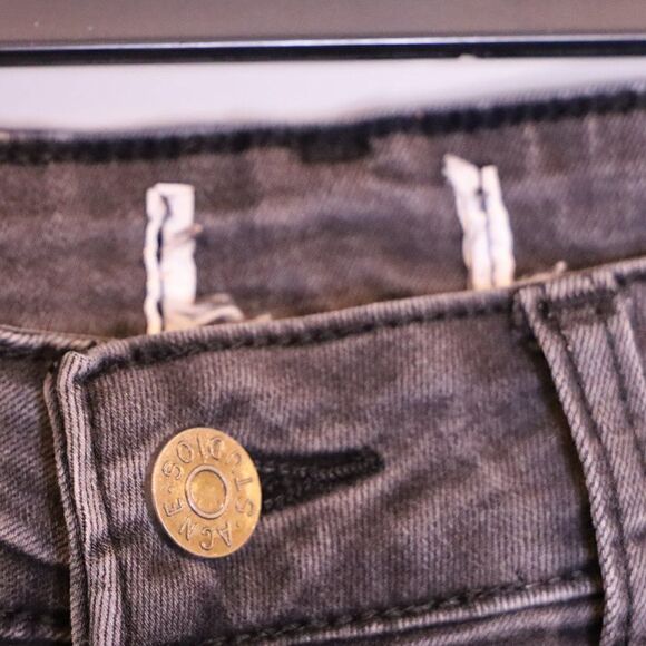 Acne Studios Grey Skinny Jeans Sz 27 - Picture 4 of 6